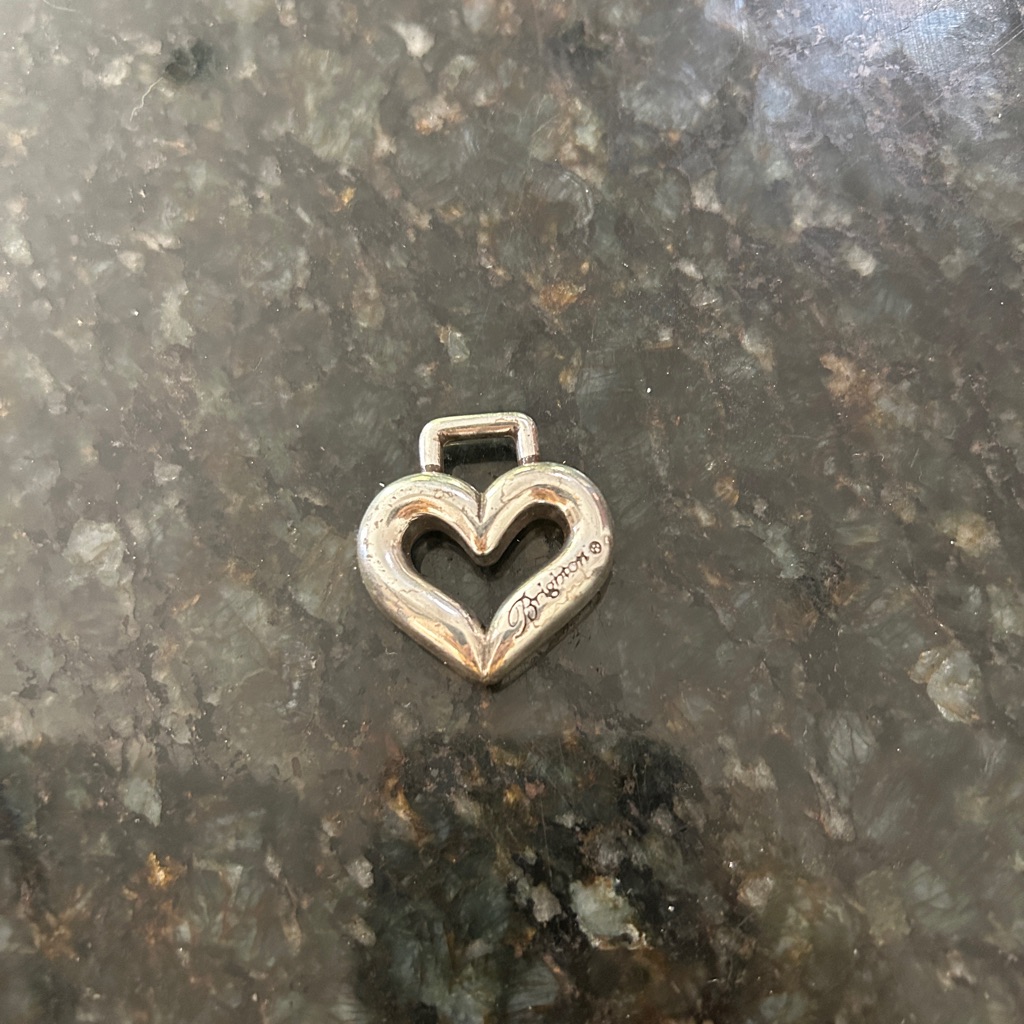 Brighton Solid Heart Charm